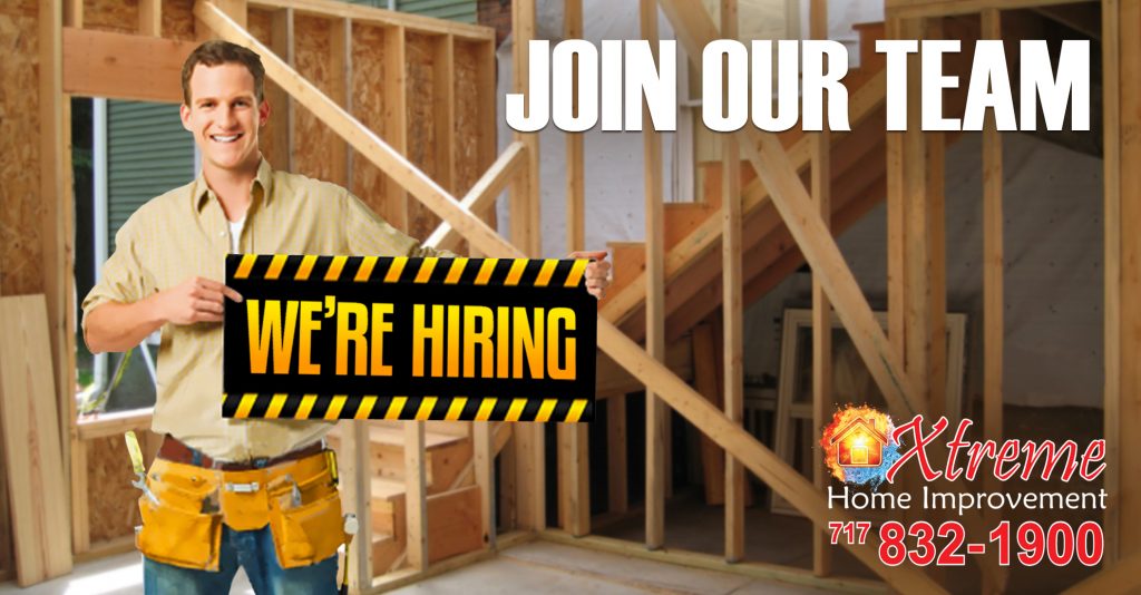 Employment Opportunities At Xtreme Home Improvement