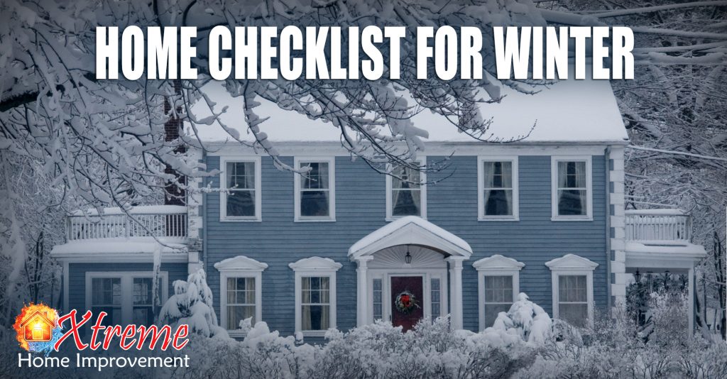 Home Checklist For Winter