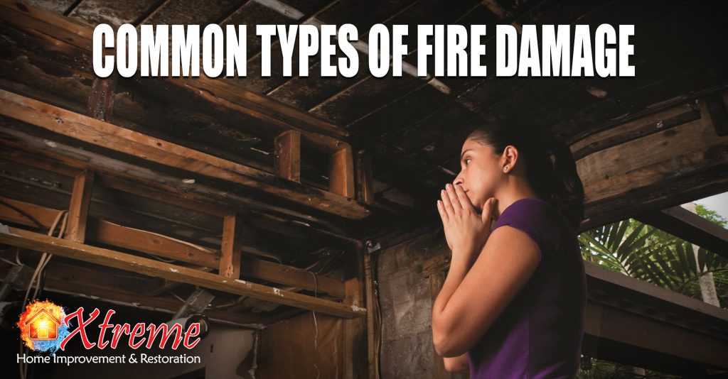 Common Types of Fire Damage