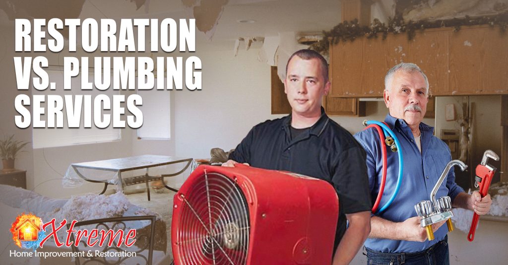 The Difference between Plumbing and Restoration Services